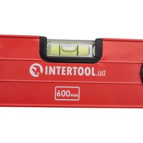 Строительный уровень INTERTOOL 60см, 3 глазка MT-1106 (артикул 18730818) – фото 6