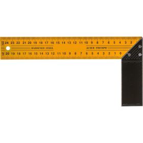 Угольник ULTIMA 250 мм, металлический, 132006 (артикул 18695868) – фото 1