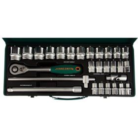 Набор торцевых головок 1/2"DR 8-34 мм Jonnesway S04H4728S (артикул 13938507) – фото 4