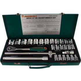 Набор торцевых головок 1/2"DR 8-34 мм Jonnesway S04H4728S (артикул 13938507) – фото 3