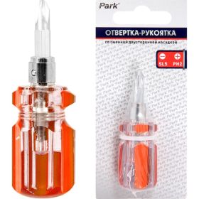 Отвертка-рукоятка Park со сменной двусторонней насадкой OTV11NB 356211 (артикул 16326403) – фото 6