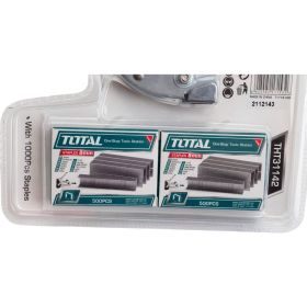 Мебельный степлер TOTAL тип 53, тип 140, 4-14 мм THT31142 (артикул 15854646) – фото 14