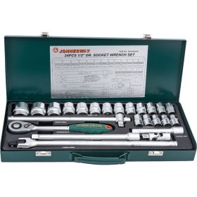 Набор торцевых головок 1/2"DR Jonnesway 10-32 мм S04H4524S (артикул 13938505) – фото 1
