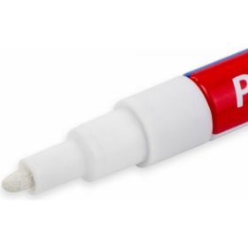 Лаковый маркер-краска BRAUBERG EXTRA paint marker 2 мм, белый, улучшенная нитро-основа, 151967 (артикул 16729201) – фото 3