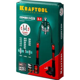 Комбинированный складной двуручный заклепочник Kraftool Combo 31182_z01 (артикул 16043683) – фото 5