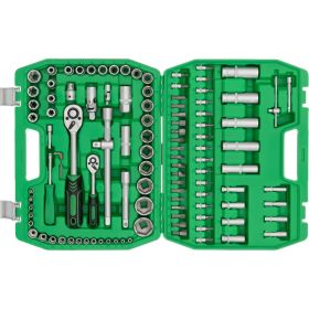 Набор инструментов INTERTOOL 1/2" & 1/4" 108ед., Cr-V ET-6108SP (артикул 16831849) – фото 8