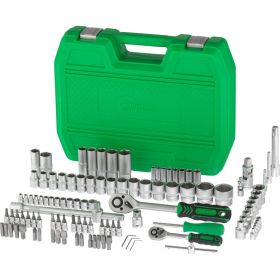 Набор инструментов INTERTOOL 1/2" & 1/4" 108ед., Cr-V ET-6108SP (артикул 16831849) – фото 5