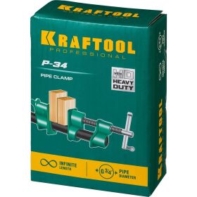 Струбцина KRAFTOOL P-34 3/4, трубная 32302-1 (артикул 16355940) – фото 3