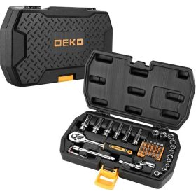 Набор инструментов для автомобиля DEKO DKMT49 в чемодане 065-0774 (артикул 16504469) – фото 1