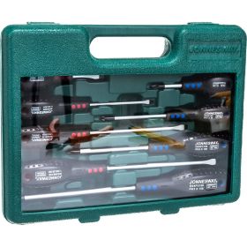 Набор шлицевых и крестовых отверток Jonnesway FULL STAR 8 пр. D04PP08S 47072 (артикул 13938590) – фото 1
