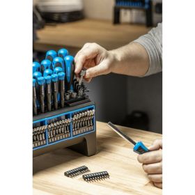 Набор отверток и бит Hogert Technik 114 пр, сталь S2 HT1S099 (артикул 17590026) – фото 16
