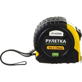 Рулетка Ultima Lite, 5мх19мм, обрезиненный пластиковый корпус, 131031 (артикул 16490705) – фото 4