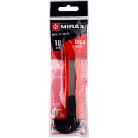Нож со сдвижным фиксатором MIRAX 18 мм 09125 (артикул 16552269) – фото 5