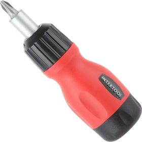Реверсивная отвертка с комплектом насадок INTERTOOL 6ед VT-1009 (артикул 18730866) – фото 5