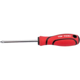 Отвертка Top Tools крестовая, PH1 x 75 mm 39D017 (артикул 16413192) – фото 3