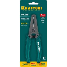 Стриппер многофункциональный KRAFTOOL PK-26 0.6 - 2.6 мм 22660-15_01 (артикул 16393263) – фото 3