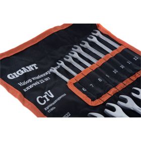 Набор комбинированных ключей Gigant 22 шт. в сумке GCWS22 (Россия) (артикул 16047321) – фото 9