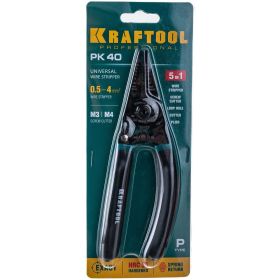 Стриппер KRAFTOOL PK-40 многофункциональный, 0.5 - 4 кв.мм 22659 (артикул 16195766) – фото 2
