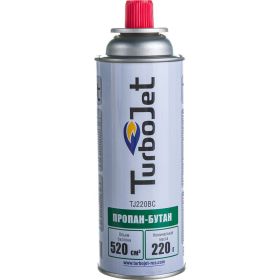Газовый баллон Turbojet БУТАН 220 г, цанговый TJ220BC (артикул 18810258) – фото 2