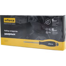 Набор ударных отверток 6 шт Inforce 06-09-91 (артикул 15849830) – фото 2