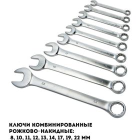 Набор инструментов в кейсе КУЗЬМИЧ ЭКСПЕРТ 128 предметов НИК-025/128 (артикул 16348434) – фото 7