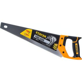 Ножовка многоцелевая пила Stayer Cobra TOOLBOX 350 мм, 11 TPI, мелкий прямой закаленный зуб, точный рез, 2-15091-45_z01 (артикул 16008997) – фото 3