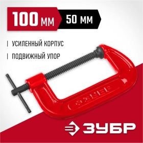 Струбцина Зубр МСС-100 тип G 100 мм, 32244-100 (артикул 16154117) – фото 4