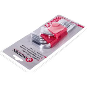 Набор Г-образных шестигранных ключей INTERTOOL 9 ед., 1.5-10 мм, Cr-V, 55 HRC Small HT-0605 (артикул 20216500) – фото 3