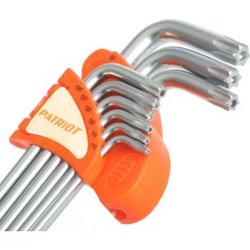 Набор ключей PATRIOT SKТ-9EL, TORX, экстра длинные, T10-T50, CRV, 9 шт 350002005 (артикул 16032307) – фото 2