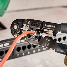 Компьютерный кримпер для обжима 8P8C REXANT ht-210N 12-3451 (артикул 15843754) – фото 5