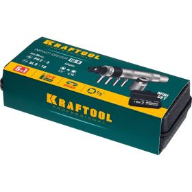 Ударно-поворотная отвертка KRAFTOOL ID-6 6 предметов 25555 (артикул 16552323) – фото 4