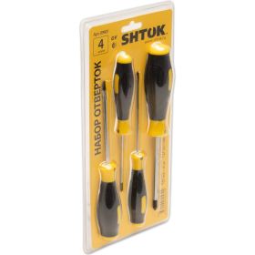 Набор отверток SHTOK 4 шт. блистер 09901 (артикул 15520350) – фото 3