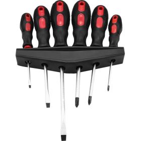 Набор отверток с эргономичными рукоятками DEKO SS06 065-0601 (артикул 16504395) – фото 1