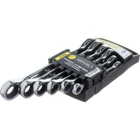 Набор накидных трещоточных ключей 6 предметов ЭВРИКА ER-62006 (артикул 15991137) – фото 6