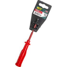 Шлицевая изолированная отвертка 3х75 FIT IT 55801 (артикул 15098807) – фото 4
