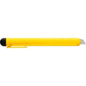 Нож из АБС пластика Stayer QUICK-9 сегментированные лезвия 9 мм 0901_z01 (артикул 15923909) – фото 2