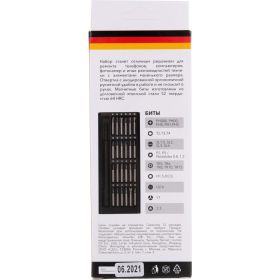 Набор отверток для точных работ Kranz RA-03, 25 предметов KR-12-4753 (артикул 16915573) – фото 2
