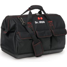 Сумка для инструмента с пластиковым дном с ремнем Dr. IRON 510х260х390 мм DR1029 (артикул 17585060) – фото 10