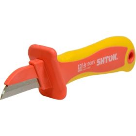Нож для снятия изоляции SHTOK 1000В VDE 14002 (артикул 15520780) – фото 6