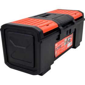 Ящик для инструментов TDM ПРОФИ-24, 59x27x26 см, усиленный замок-автомат, лоток, органайзеры, «Рубин» SQ1032-0206 (артикул 20838285) – фото 2