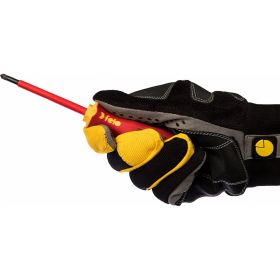 Диэлектрическая крестовая отвертка Felo Ergonic +/- Z 1X 80 41710290 (артикул 15850299) – фото 5