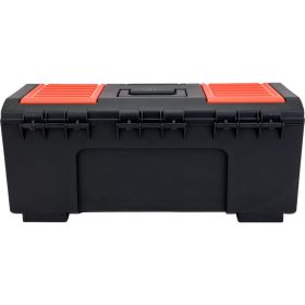 Ящик для инструментов TDM ПРОФИ-24, 59x27x26 см, усиленный замок-автомат, лоток, органайзеры, «Рубин» SQ1032-0206 (артикул 20838285) – фото 5