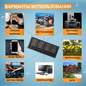 Набор отверток для точных работ Kranz RA-03, 25 предметов KR-12-4753 (артикул 16915573) – фото 16