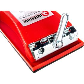 Брусок для шлифования INTERTOOL 85х165мм, металлический зажим HT-0001 (артикул 20216530) – фото 7