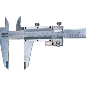 Стальной штангенциркуль ЗУБР ШЦ-1-300 300 мм 34514-300 (артикул 16700491) – фото 2