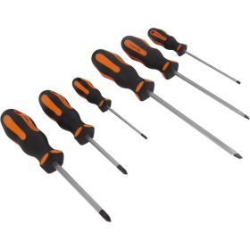 Набор профессиональных отверток WIEDERKRAFT SL+PH, 6 предметов WDK-SD1006 (артикул 20045176) – фото 5