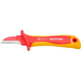 Нож для снятия изоляции SHTOK 1000В VDE 14002 (артикул 15520780) – фото 2