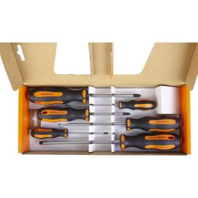 Набор профессиональных отверток WIEDERKRAFT SL+PH, 6 предметов WDK-SD1006 (артикул 20045176) – фото 3