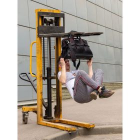 Сумка для инструмента с пластиковым дном с ремнем Dr. IRON 510х260х390 мм DR1029 (артикул 17585060) – фото 2