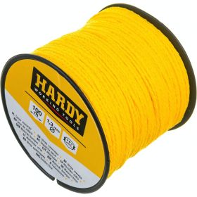 Шнур каменщика HARDY 1,3х100м жёлтый 0720-361016 (артикул 16652981) – фото 1